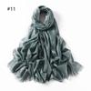 Elegant Two-End Tassel Scarf: Solid Color with Gold and Silver Threads
