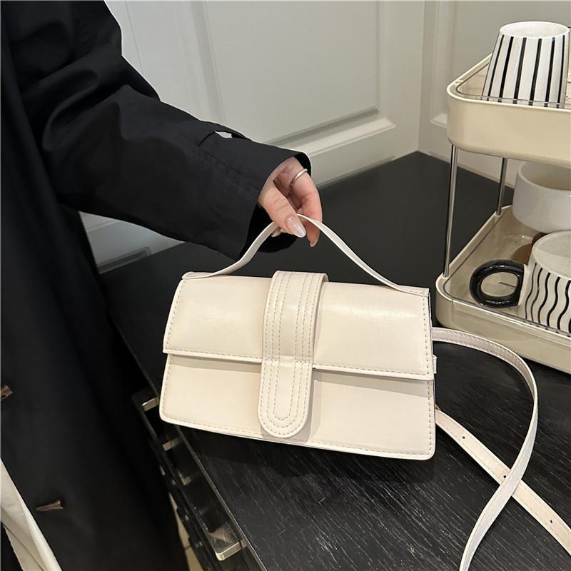 New Retro Korean Niche Handbag Commuter Versatile Shoulder Bag Small Square Bag Fashion Trendy Bag Messenger Bag Women