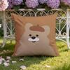 Anime Q-Quokka Kussenhoes Huis & Auto Dubbel Gebruik Kussensloop: Omkeerbaar voor optimaal comfort.