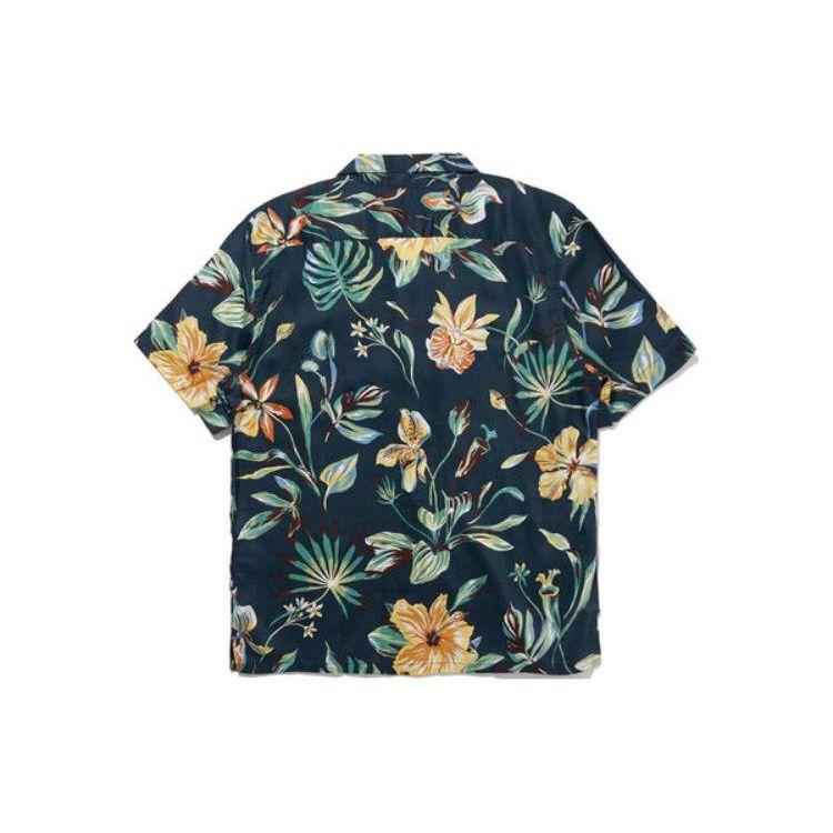 Levis Pattern Printed Polo Shirt Men Shirts Navy-Blue 72625-0090