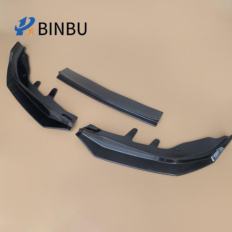 BMW 4 Series G22 Carbon Fiber Front Lip Bumper Diffuser - MP Style