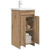Bathroom Cabinet with Sink Artisan Oak