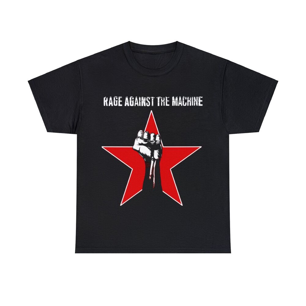 Rage Against the Machine T-Shirt, 90's Rock Unisex Heavy Cotton Tee Unisex T-Shirt