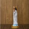 8 Inches Alleluia He Is Risen Decor Resin Jesus Christ Statue The Resurrection Figurine Home Decoration Christian Saint Statue