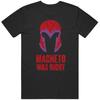 Magneto Igazat Mondott 97 Képregényrajongó Koptatott Póló