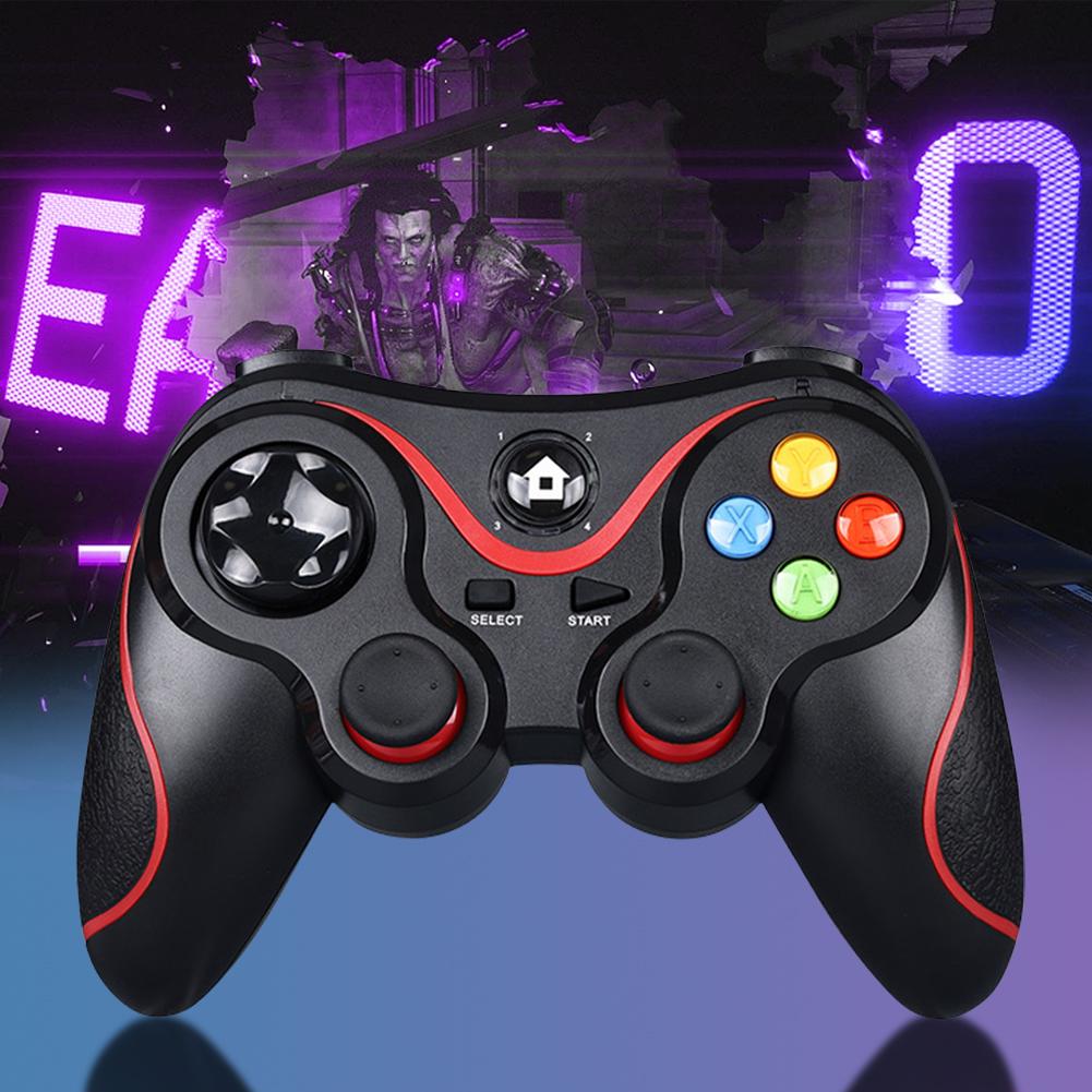 V8 2.4G Wireless Game Controller Gamepad Joystick Dual Vibration Controller Gamepad for Android/iOS/PC/PS3/Switch/Mobile Phone