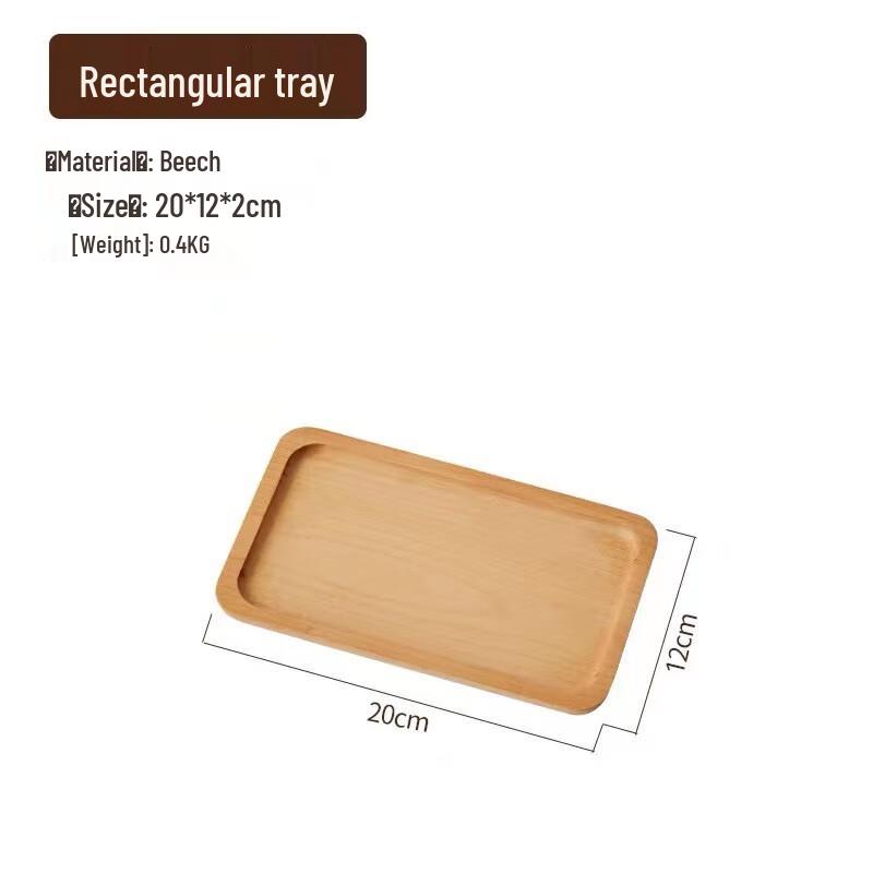 Shanzhongshan Japanese Style Beechwood Serving Tray