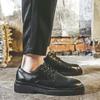 Large Size Men'S Business Casual Leather Shoes 45 Korean Version Of Trendy British Dress Groom Wedding Shoes 46 Shoes
