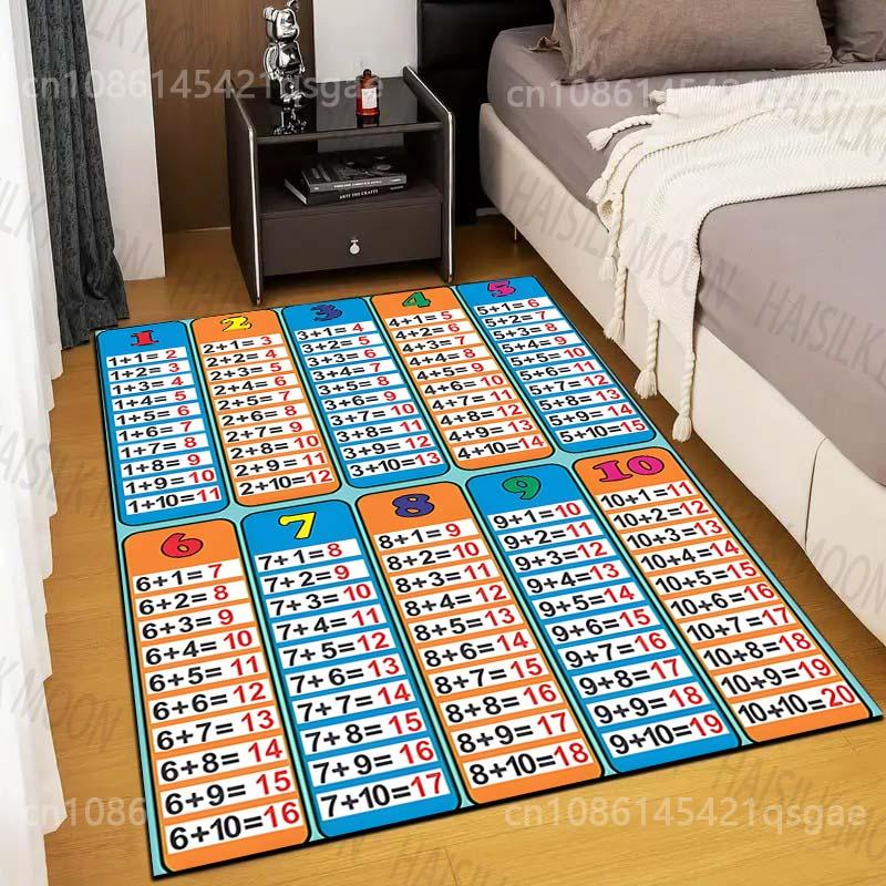 

Addition Table1-10 Carpet for Living Room Bedroom Sofa Home Decor Non-slip Floor Mat Modern Rugs Child Activity Area Carpet 40x60cm (16x24in)