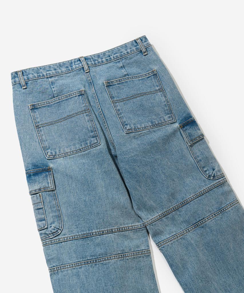 VASTIC Denim Cargo Pants_Blue