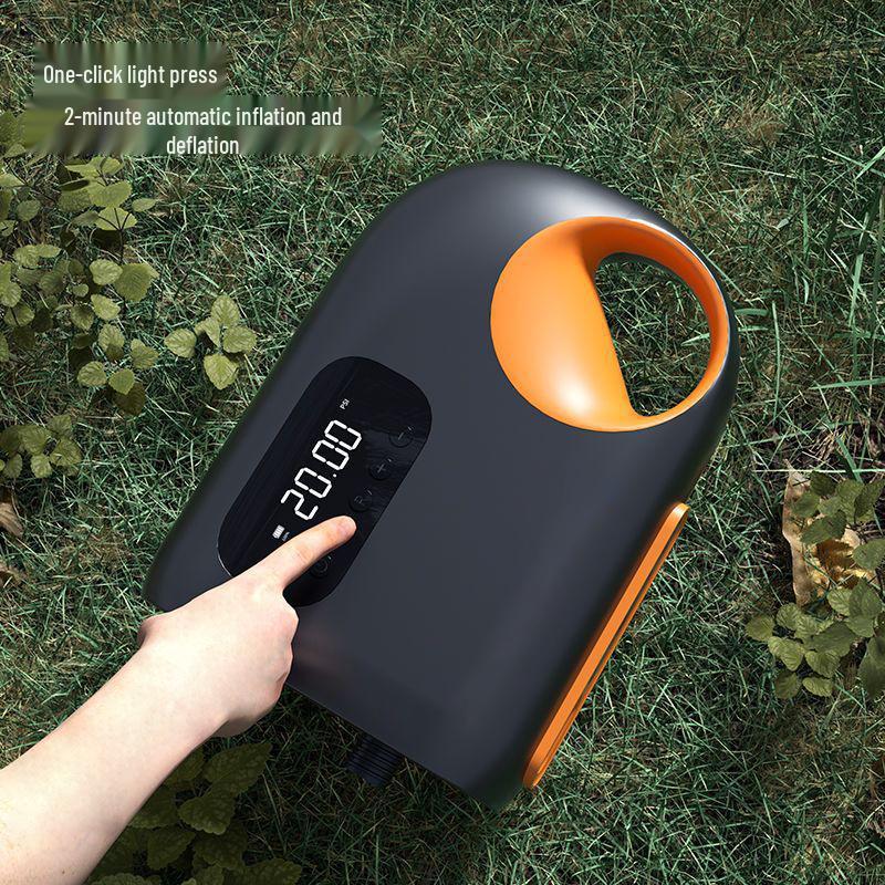 Portable Electric Air Pump for Outdoor Kayaks, Paddle Boards, Cars & Travel Tents