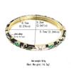 Cloisonné Open Enamel Color Block Handcrafted Bracelet