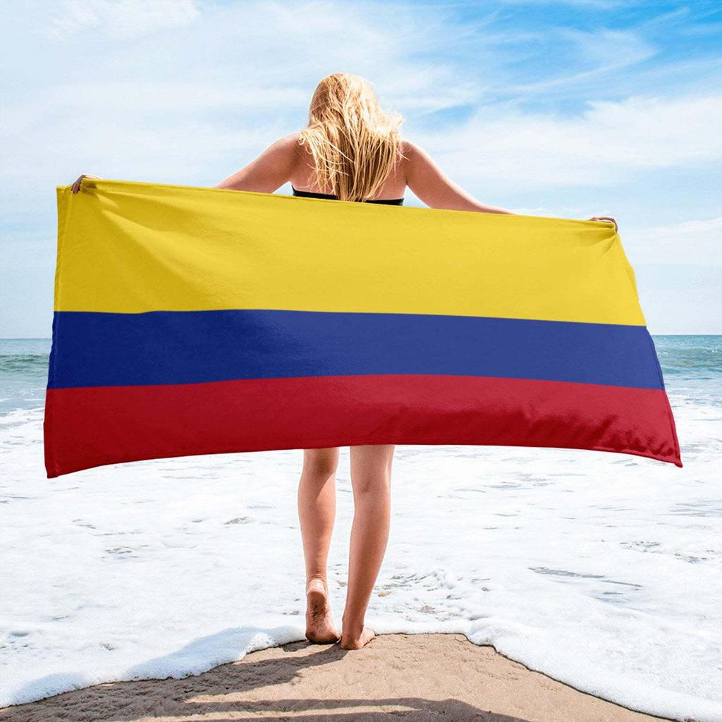 Weltmeisterschaft Nationalflagge Schnelltrocknendes Mikrofaser Strand- & Badetuch