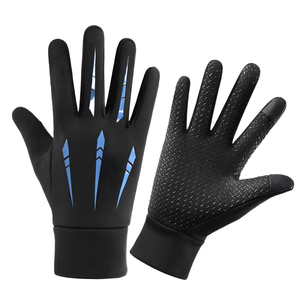 Autumn and Winter Warm Gloves Five-claw Windproof Waterproof Thickened Touch Screen