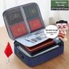 Multi-Layer Travel Storage Box for Documents and Cards