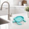 Turtle Soap Box, with Drainable Design, Resin Tortoise Soap Dish, Durable Decorative Soap Saver for Bathroom Kitchen Countertop