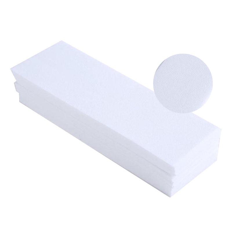 100pcs Wax Hair Removal Paper Natural Beeswax Depilation For Leg Body Underarm Face Depilation Beauty Body Hair Removal Unisex