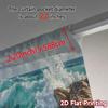 2pcs, 2D FLAT PRINTING Curtains (Without Rod) Ocean Clash Chic Curtains Prints Light Filtering Curtains Room Decor Perfect for
