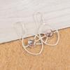Pink copper Turquoise Gemstone 925 Sterling Silver Jewelry Gift Earrings 2.00" EE-52-39