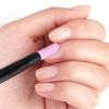 Dual-Ended Quartz Scrub Stick Round Nail Pusher Pen Portable Nail File  Nail Care Tool