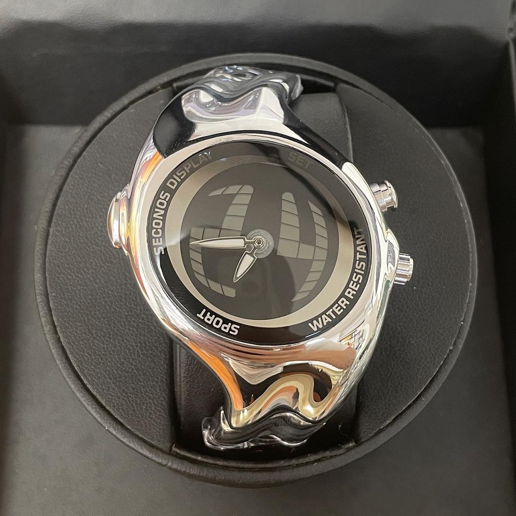 Y2K Creative Design Twisted Case Unique Digital Dial Quartz Watches Men's Shapes Watch Man Luminous Steel Watch Male AAA Clock