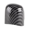 Gear Shift Knob Trim Cover Fit for Lexus RX350 500h  2024 Black Carbon Fiber Texture ABS