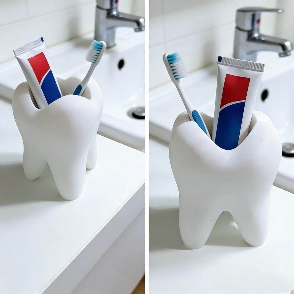 Creative 3D Printing Toothbrush Holder Multi-functional Toothbrush Rack Gift for Dentist