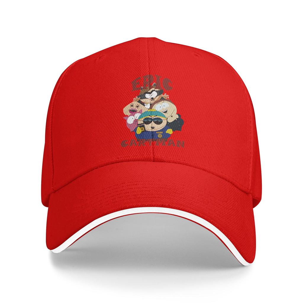 SouthParks Casual Baseball Cap Summer Eric CartUnisex Trucker Hat Adjustable Outdoor Snapback Cap Unisex Women Yk Cute Baseball Caps