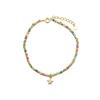 Bracelet - Luxenter - Star - Argent 925 - Or jaune 18k - Cristaux multicolores