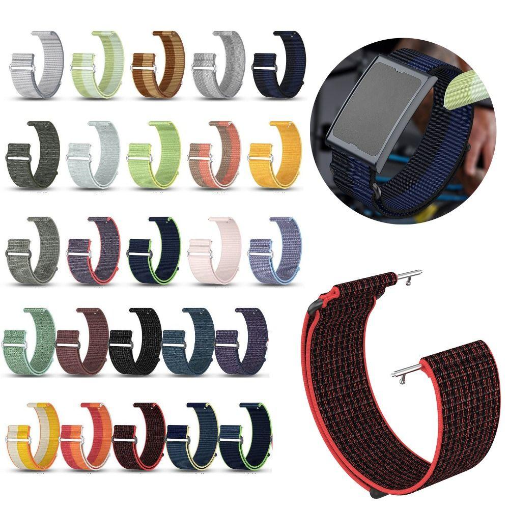 22mm Fitness Tracker Strap Nylon Replacement Wristband New Sport Band for Amazfit Helio Strap