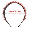 A52E Alternative Fashion Headbands With Edgy Metal Spikes Rocker Hair Accessory For Concerts Night Outs