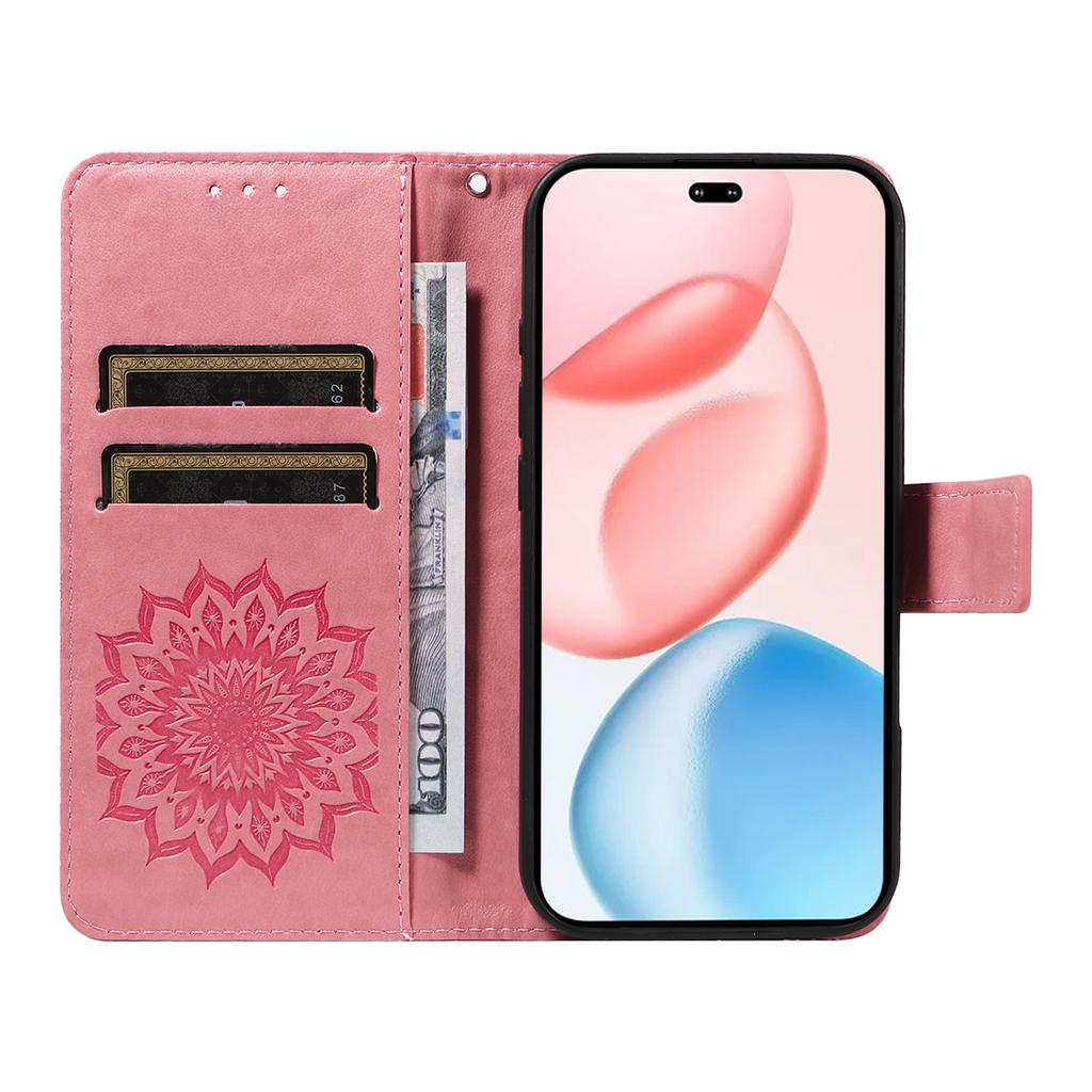 For Honor 400 Pro 5G (Global) Leather Wallet Case Sunflower Imprinted Phone Cover