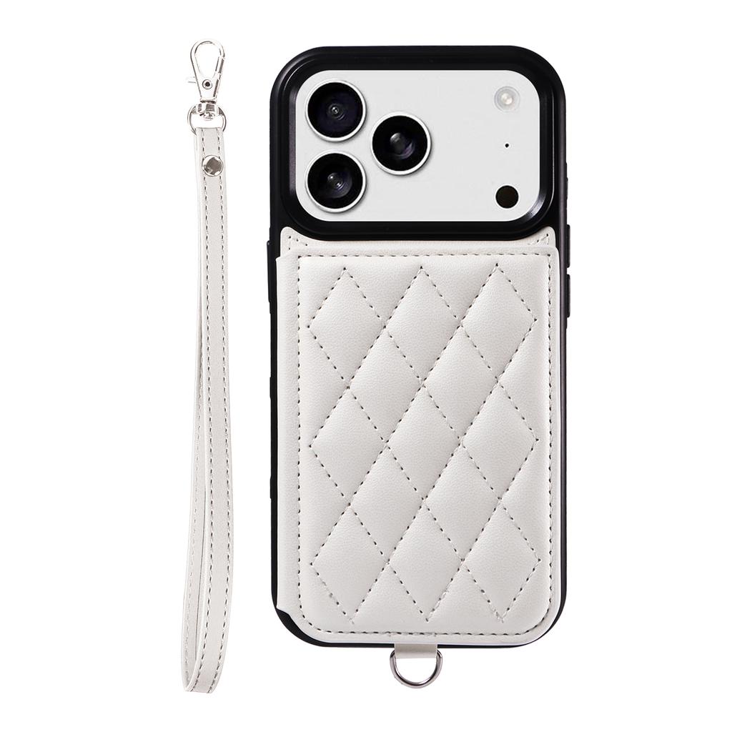 Luxury Magnetic Flip Leather Card Solt Case For iPhone 17 Pro Max 16 Plus 15 Plus 14 13 12 11 Wallet Stand Kickstand Strap Cover