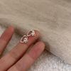 Butterfly Knot Earrings Bowknot Studs Ear Rings Ornament for Trendy Individuals