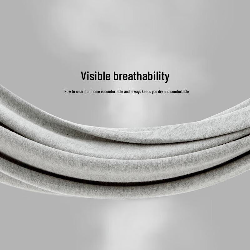 Yiershuang Men's 100% Cotton Mock Neck Thermal Underwear Set