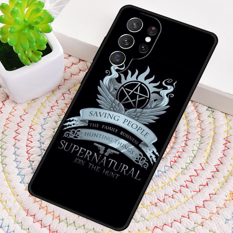 Supernatural Final Season 15 TPU Phone Case For Samsung Galaxy note 10 pro S26 S25 S24 S23 S22 Ultra Plus S21 FE S20 Cover