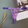 Krajkové spodní prádlo Pánské Sissy Thong G-String Bulge Pouch Kalhotky Bikiny Kalhotky