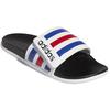 Adidas Adilette Comfort Verstellbare Pantolette Weiß Royal Scharlachrot Herren Sneaker Wolkenweiß Königsblau FY8095