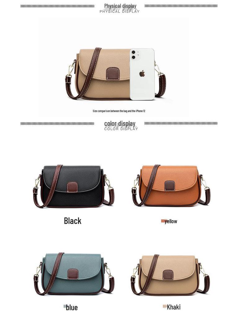 2025 Spring/Summer Women's Crossbody Bag: Trendy, High-End, Versatile, Single-Shoulder Design
