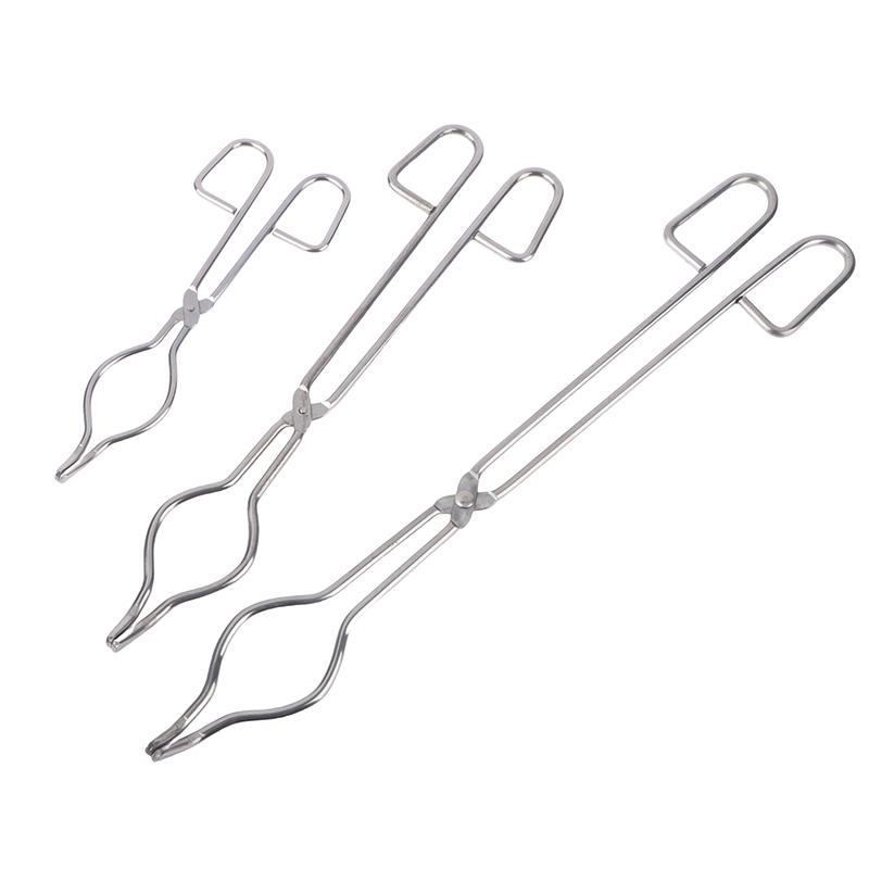 Professional Grade Stainless Steel Crucible Tongs Graphite Melting Plier Holder