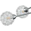 Plafonnier - VIDAXL - 5 LED G9 - Design contemporain - Abat-jour en maille métallique - Éclairage intérieur