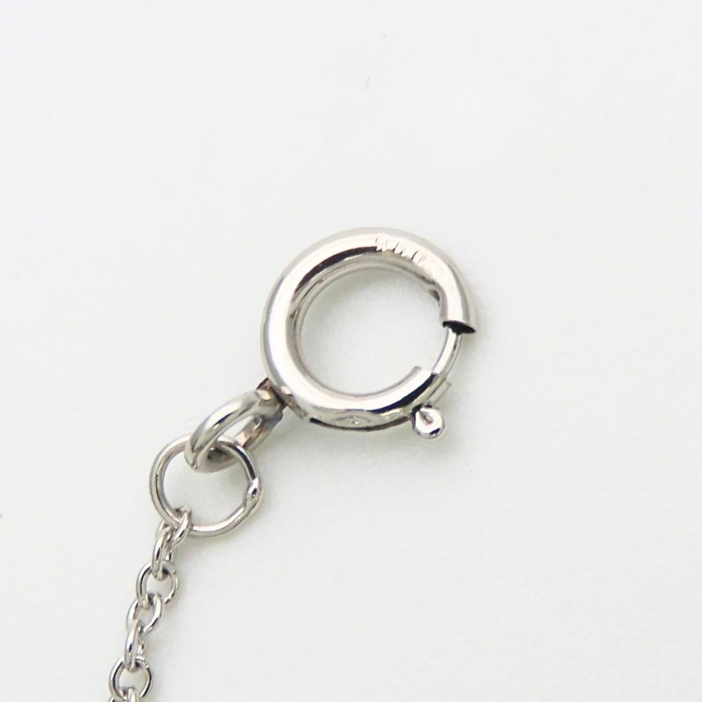 Used TIFFANY&Co. Necklace Solitaire Pt950Platinum/diamond 2.4g Platinum 1PD