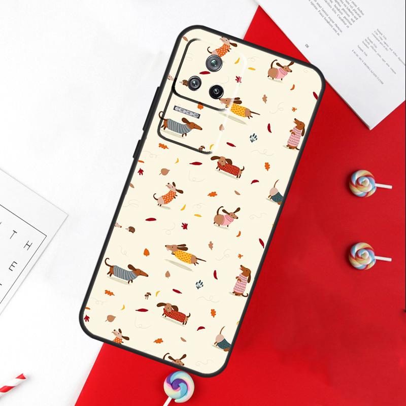 Dachshund Dog Cover For Xiaomi 13T 11T 12T 14T Pro 13 14 15 Ultra POCO X7 Pro X3 X5 X6 F5 F6 M6 Pro Case
