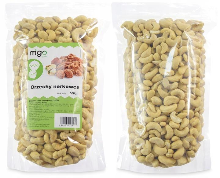 Orzechy Nerkowca , Nerkowce Naturalne 500G