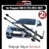 2pcs Rear Tailgate Damper for Peugeot 308 II (T9) Hatchback 2013- Tailgate WITH SPRING Trunk Boot Gas Charged Gas Struts