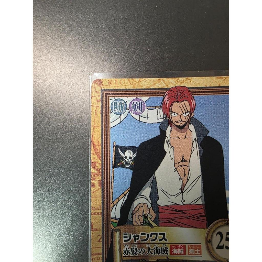 Used One Piece Hyper Battle Carddass Early Shanks, Beckman C303 C304 ONE PIECE 2000 Old Back