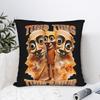 Tung Tung Sahur Italian Brainrot  Pillowcase Polyester Cushion Cover Decorations  Throw Pillow Case Cover Home Square Xcm