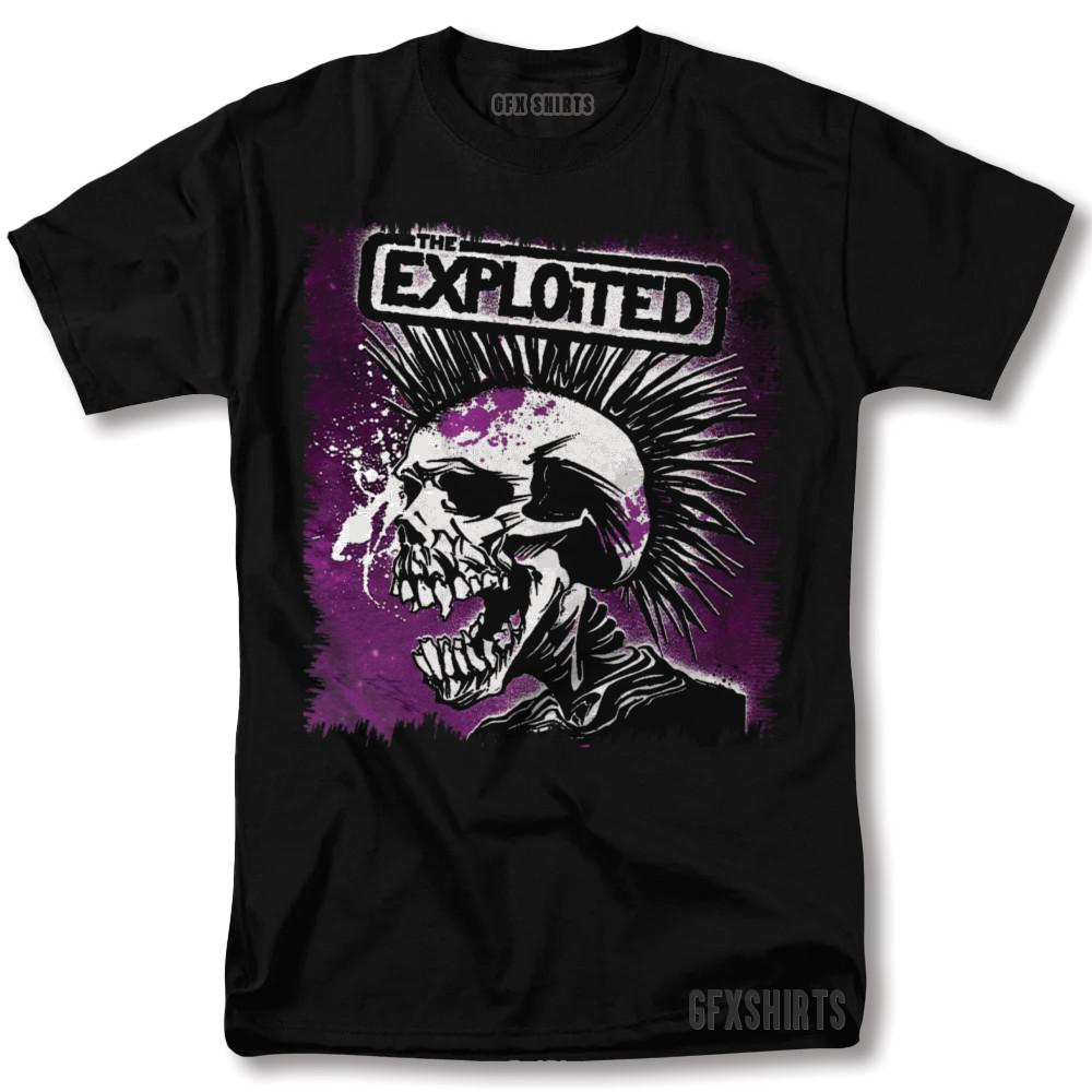 The Exploited Shirt Punk Rock Merch Concert Tour Vntg Graphic T-shirt XL