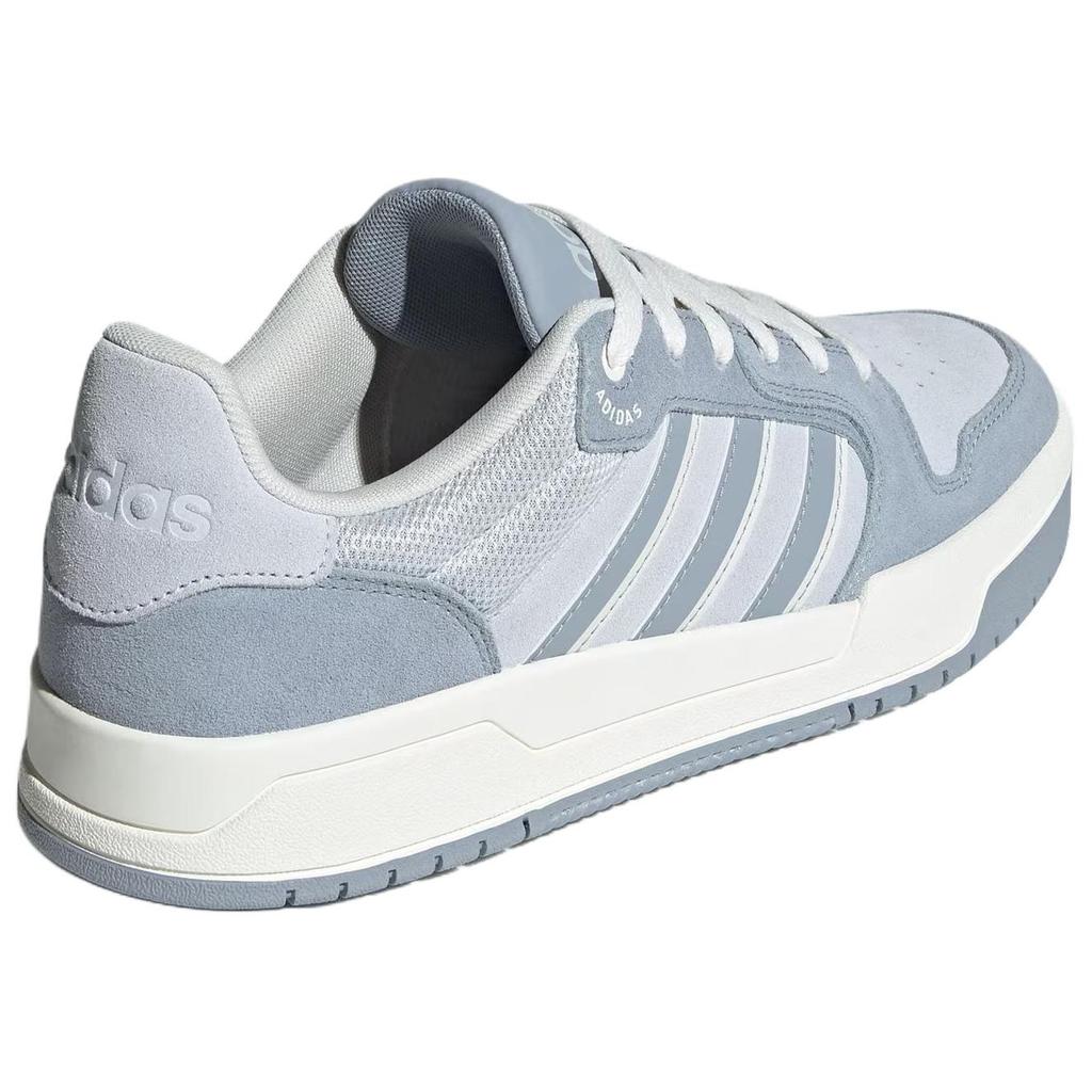 Adidas Entrap Fashion Comfortable Durable Low-Top Skate Shoes Unisex Skate Shoes Silver Gray KI8458