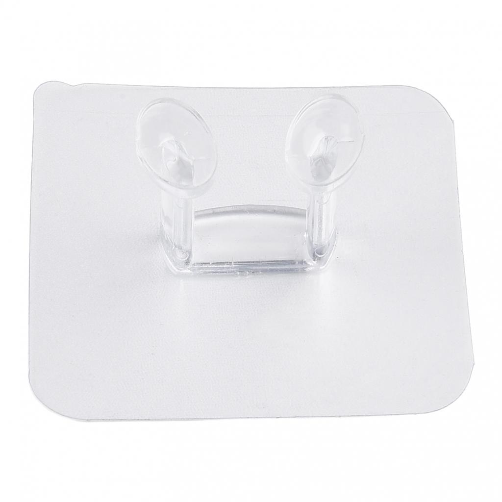 Sticky Hook for Kitchen & Bathroom Transparent & Long Lasting No Nails